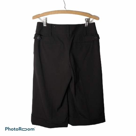 Loft Short Culottes Brown Sz 2 Pleated - Picture 2 of 5